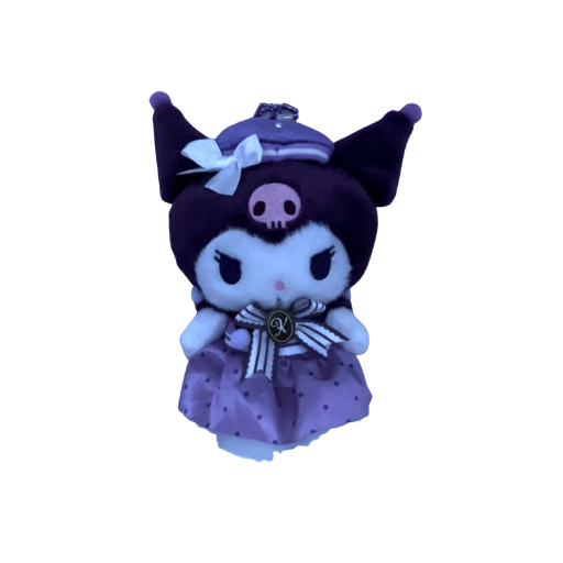Kuromi Sanrio Tea Room Mascot Holder