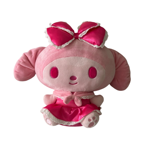 My Melody Pink Monochrome Plush