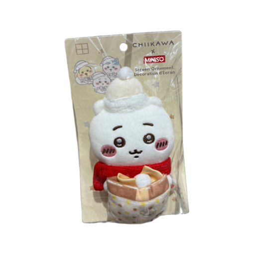Chiikawa Winter Holiday Screen Ornament Plush
