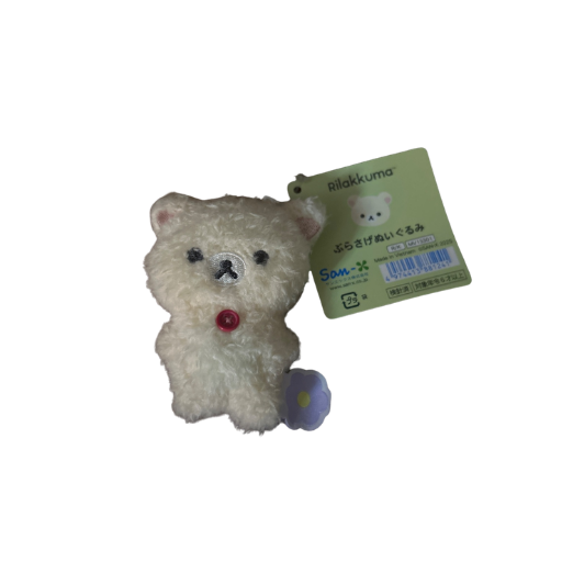 Korilakkuma BASIC RILAKKUMA Flower Plush Keychain