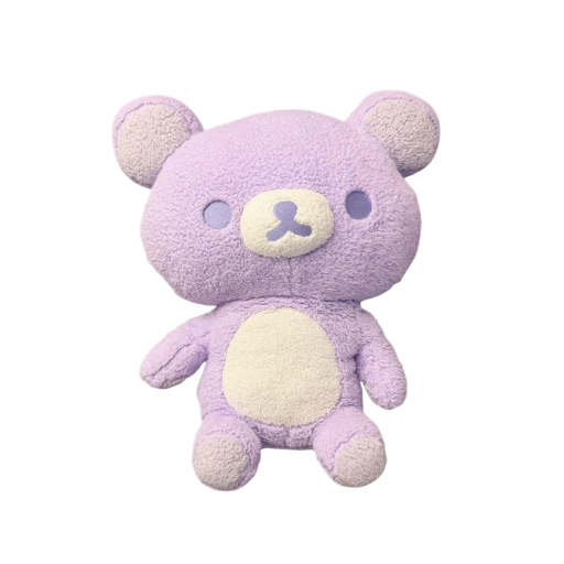 Rilakkuma Lilac Fuzzy XL Plush