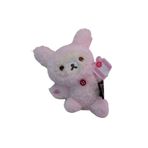 Korilakkuma Gift Box Keychain Plush