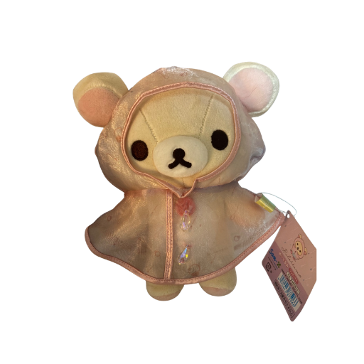 Korilakkuma Rainy Day to Sunny Raincoat Plush
