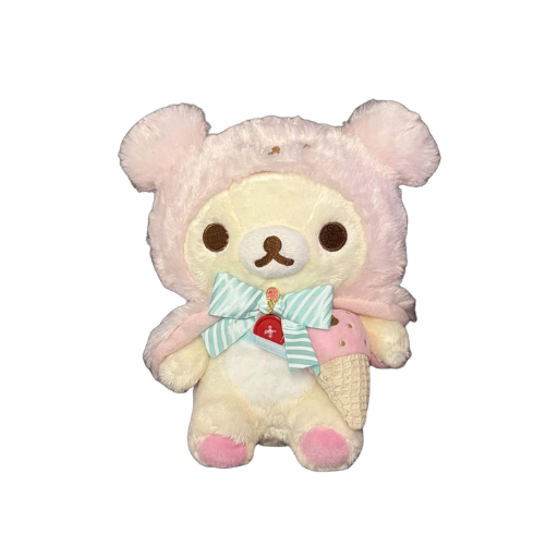 Korilakkuma Happy Ice Cream Plush (S)