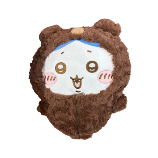 Hachiware Fluffy Bear Plush