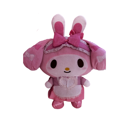 My Melody Birthday Rabbit Maid BIG Plush