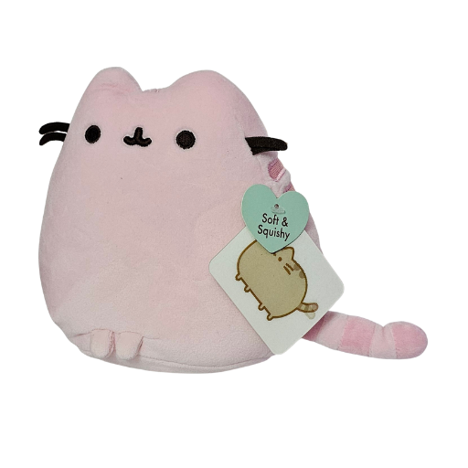 Pink Sitting Pose Squisheen Plush