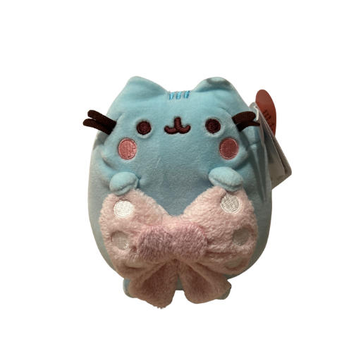 Pusheen Medium Bow Plush Blue