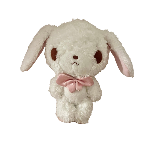 Shirousa Satin Bow Plush