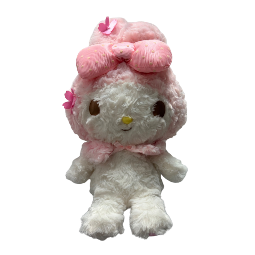 My Melody Sakura Cherry Blossom Rose Boa Plush