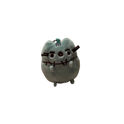 Pusheen Zombie Keychain