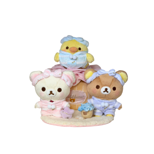 Rilakkuma Pajama Party Cupcake Set