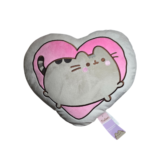 Pusheen Heart Shaped Pillow