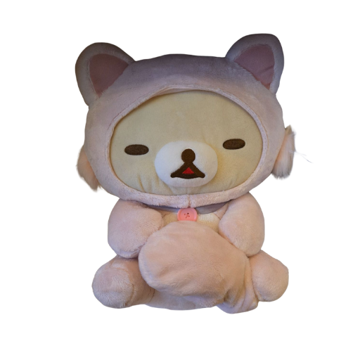 Korilakkuma Cat XL Pink Plush