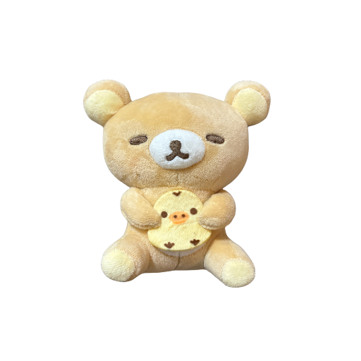 Rilakkuma Holding Kiiroitori Plush