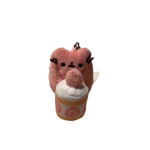 Pusheen Pink Strawberry Cake