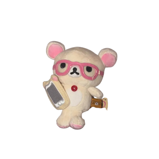 Korilakkuma with Glasses Plush