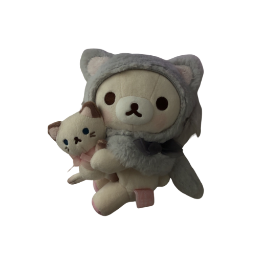 Korilakkuma Gray Cat Plush