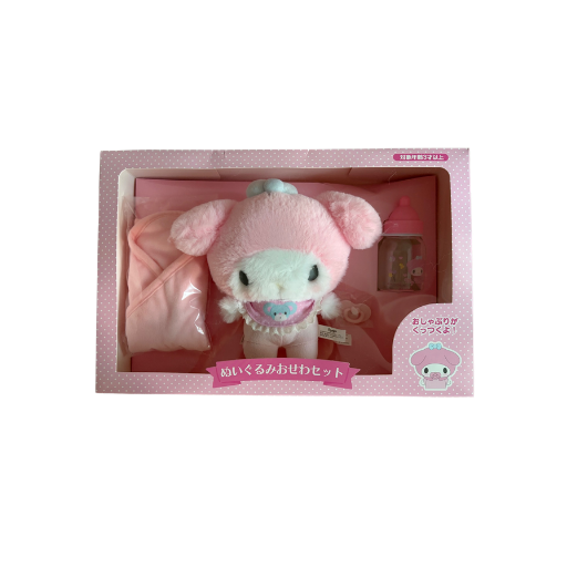 My Melody Baby Plush Toy Care Set