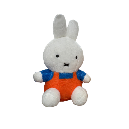 Miffy Overalls Plush Keychain