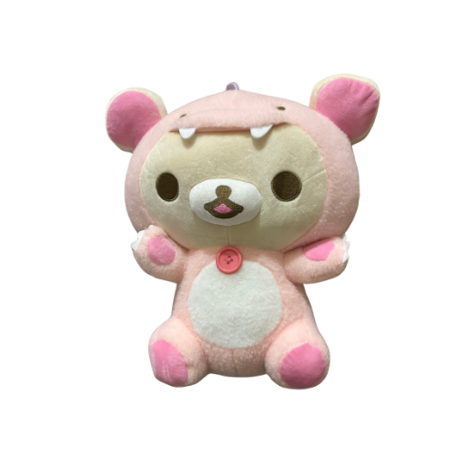 Korilakkuma Pink Dinosaur Costume XL Plush