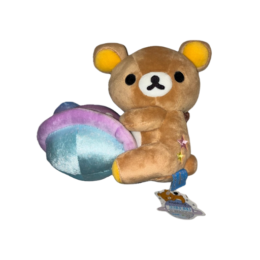 Rilakkuma Relaxing in Space Planet Plush