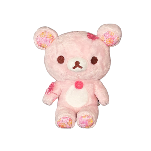 Korilakkuma Sakura Collectible Cherry Blossom (Sitting) Plush