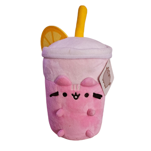 Pusheen Sips Pink Lemonade Plush