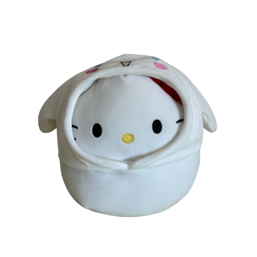 Squishmallows Hello Kitty in Cinnamoroll Hoodie Little Plush