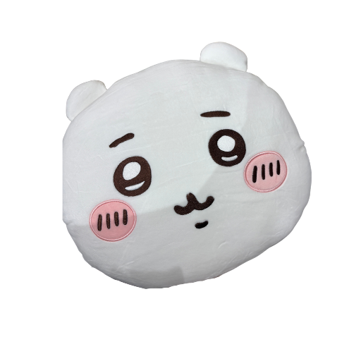 Chiikawa Round Face Plush Cushion