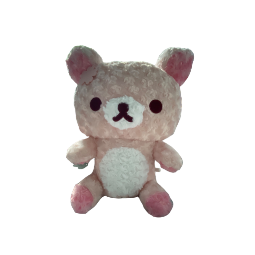 Rilakkuma Sakura Rose Boa Medium Plush