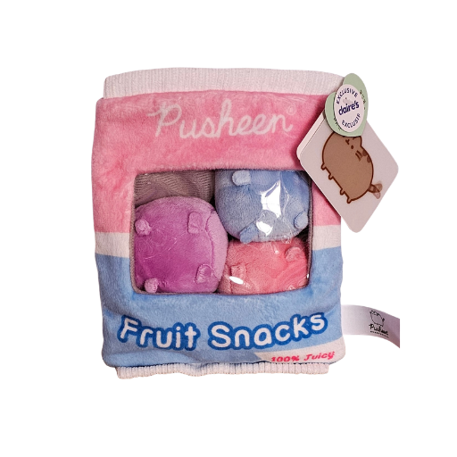 Pusheen Fruit Snacks in a Bag Plush