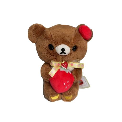 Chairoikoguma with Strawberry Plush