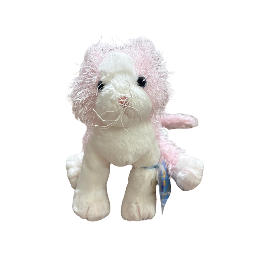 Pink and White Cat