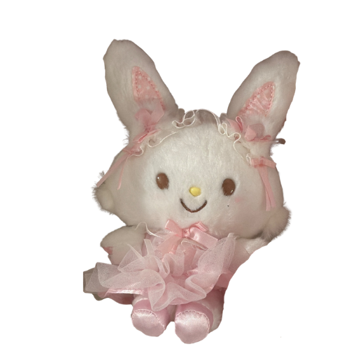 Wish me mell White Cat Ballerina Mascot Holder