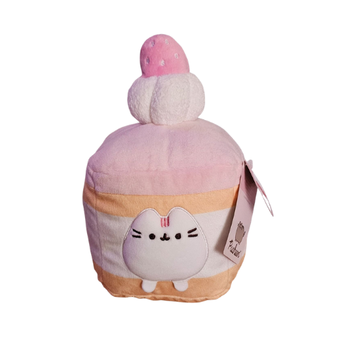 Pusheen Strawberry Sponge Cake Plush