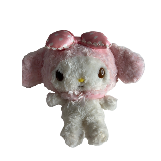 My Melody Rose Boa Plush (Size S)