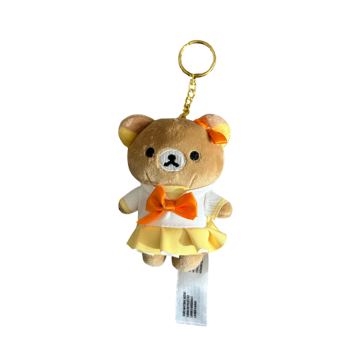 Rilakkuma School Uniform Series Plush Keychain