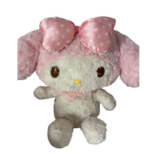 My Melody Rose Boa Plush (Size M)