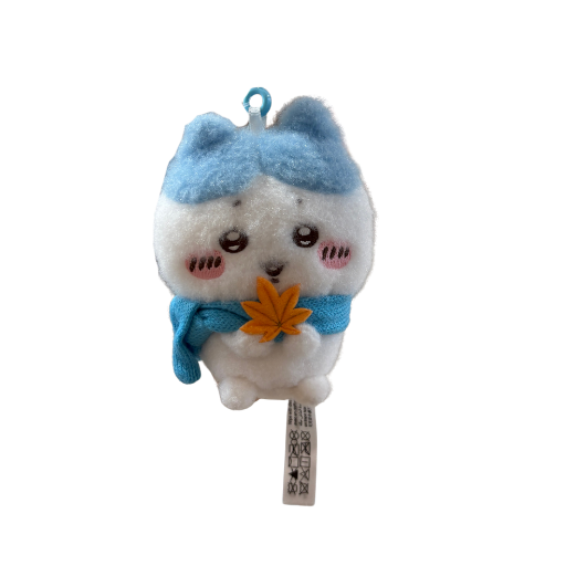 Hachiware Fluffy Season Plush Bag Charm