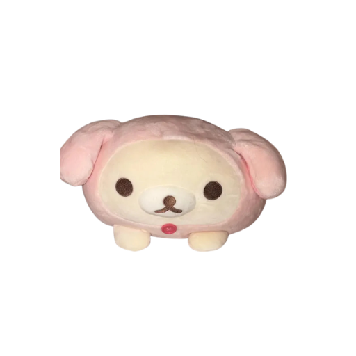 Korilakkuma Bunny Ears Super Mochi-Mochi Daifuku Cushion