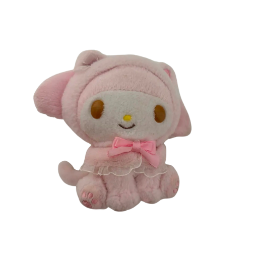 My Melody Dressed Up Cat Mascot Holder