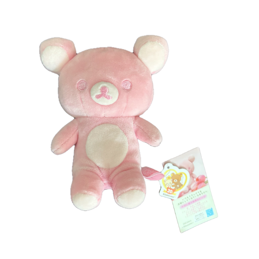 Rilakkuma 20Colors Taisetsu ni Omou Kimochi Pink Plush