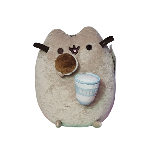 Pusheen with Milk and Cookie Plush