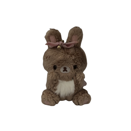 Korilakkuma Cocoa Rabbit Plush Keychain