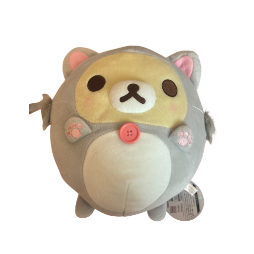Korilakkuma Manmaru Round Cat Plush
