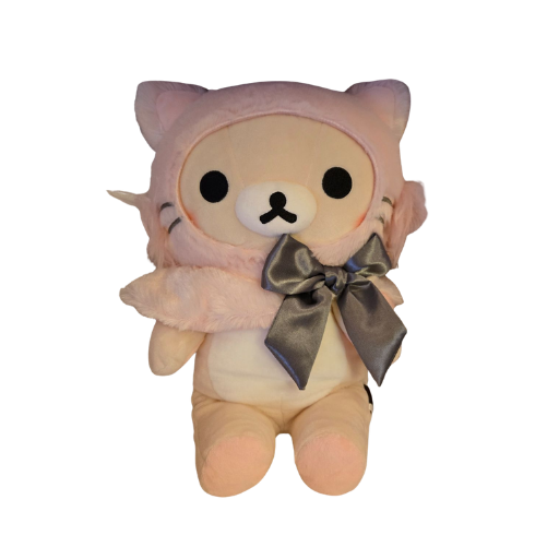Korilakkuma and Cute Cats Medium Plush